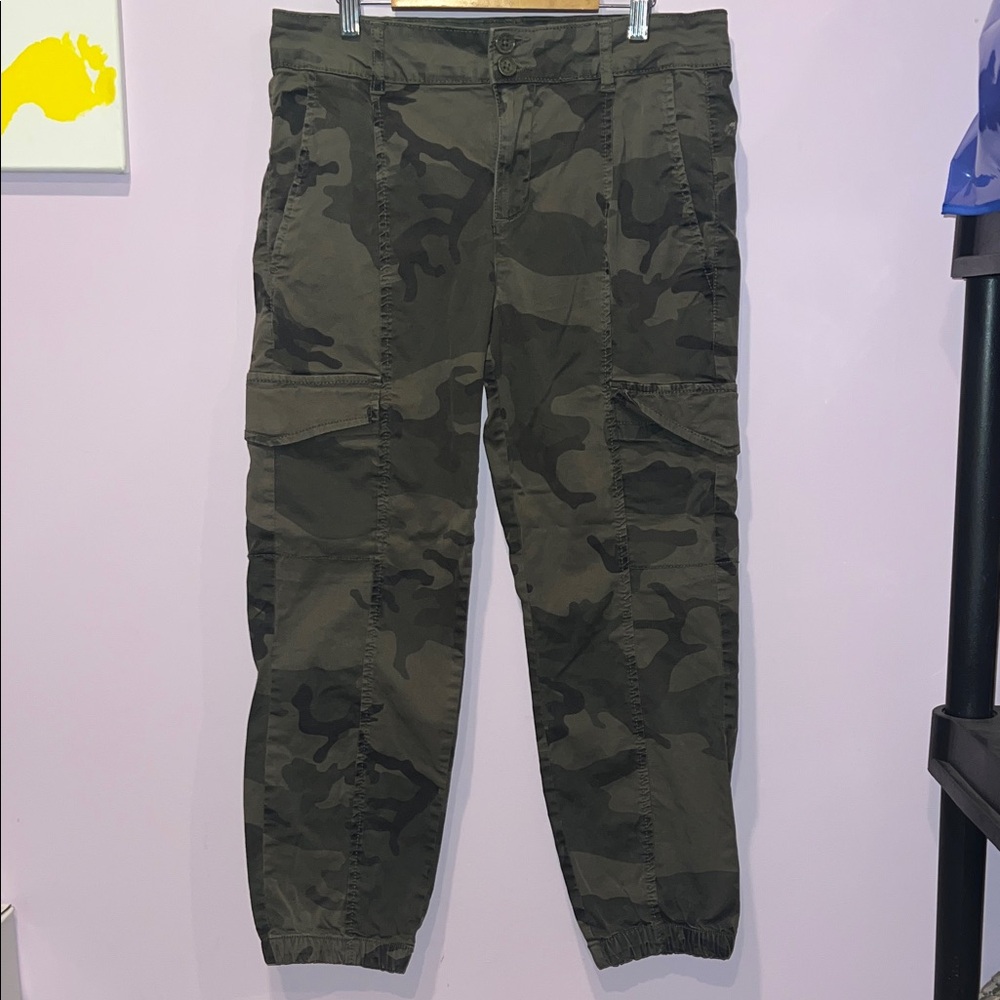 Sanctuary Standard‎ Surplus Womens Camouflage Cargo Jogger Pants Size 27